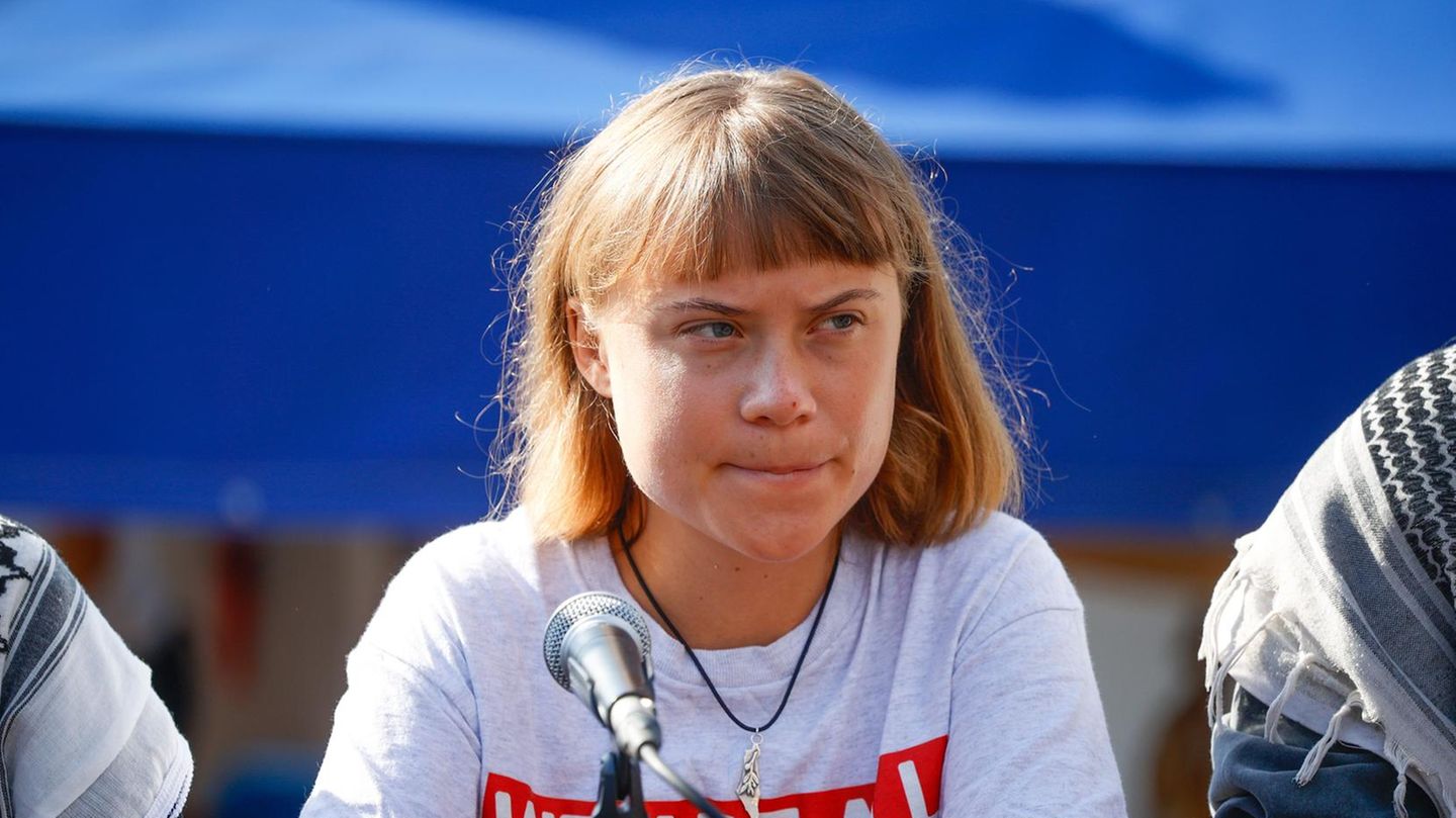 Vídeos: Greta Thunberg; Uma voz inspiradora da nova geração que cobra à mídia para que NÃO tiremos os olhos de Gaza 🇵🇸