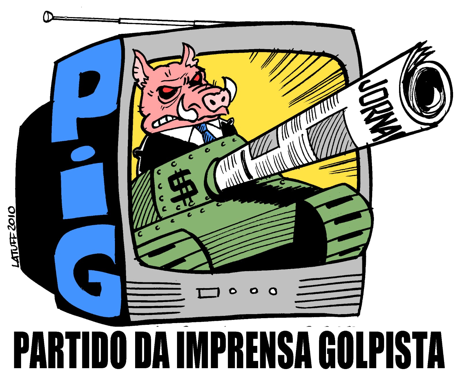 A Globo no comando de um novo golpe! 