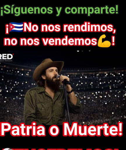 ️ESTE POVO NÃO SE AJOELHA AO MEDO, A BLOCOS OU AMEAÇAS 💪!! ️ #AquiNoSeRindeNadie #ACubaSeRespeta #EstaEsLaRevolucion #PatriaOMuerteVenceremos