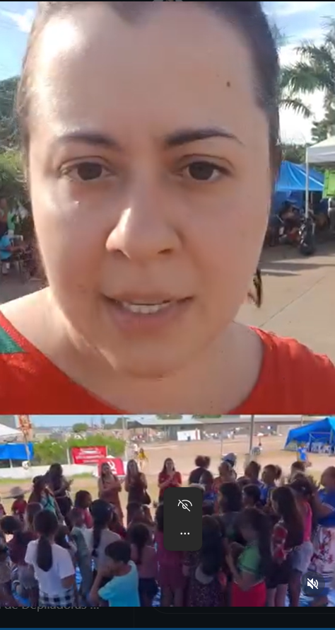 Cheguei em Santarém para apoiar a luta importantíssima que os indígenas vêm fazendo contra a privatização dos rios.