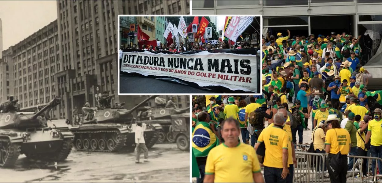 Manifesto lembra os 62 anos do golpe militar, pede justiça e condena o 8/1