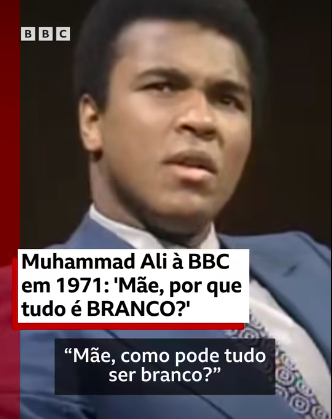 “Mãe, por que tudo é branco?”