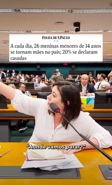 A extrema direita é hipócrita. Criança não namora. Criança não é mãe.