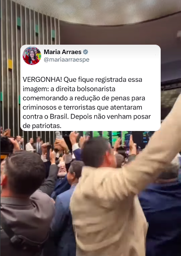 Congresso inimigo do povo!