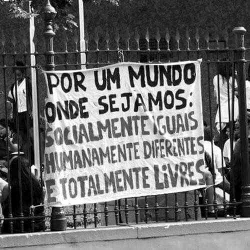 Sinal de alerta, um grito esperançoso.