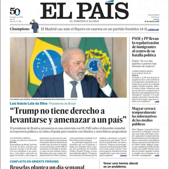 Lula no El País, uma análise da mídia tradicional e a tomada de decisão por trás