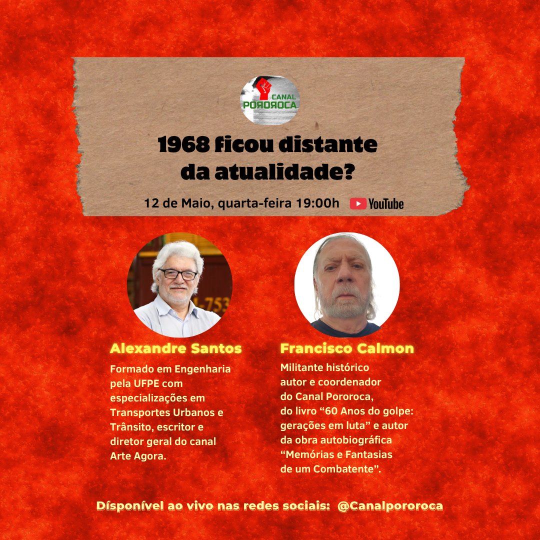 Teremos debate no Canal Pororoca!