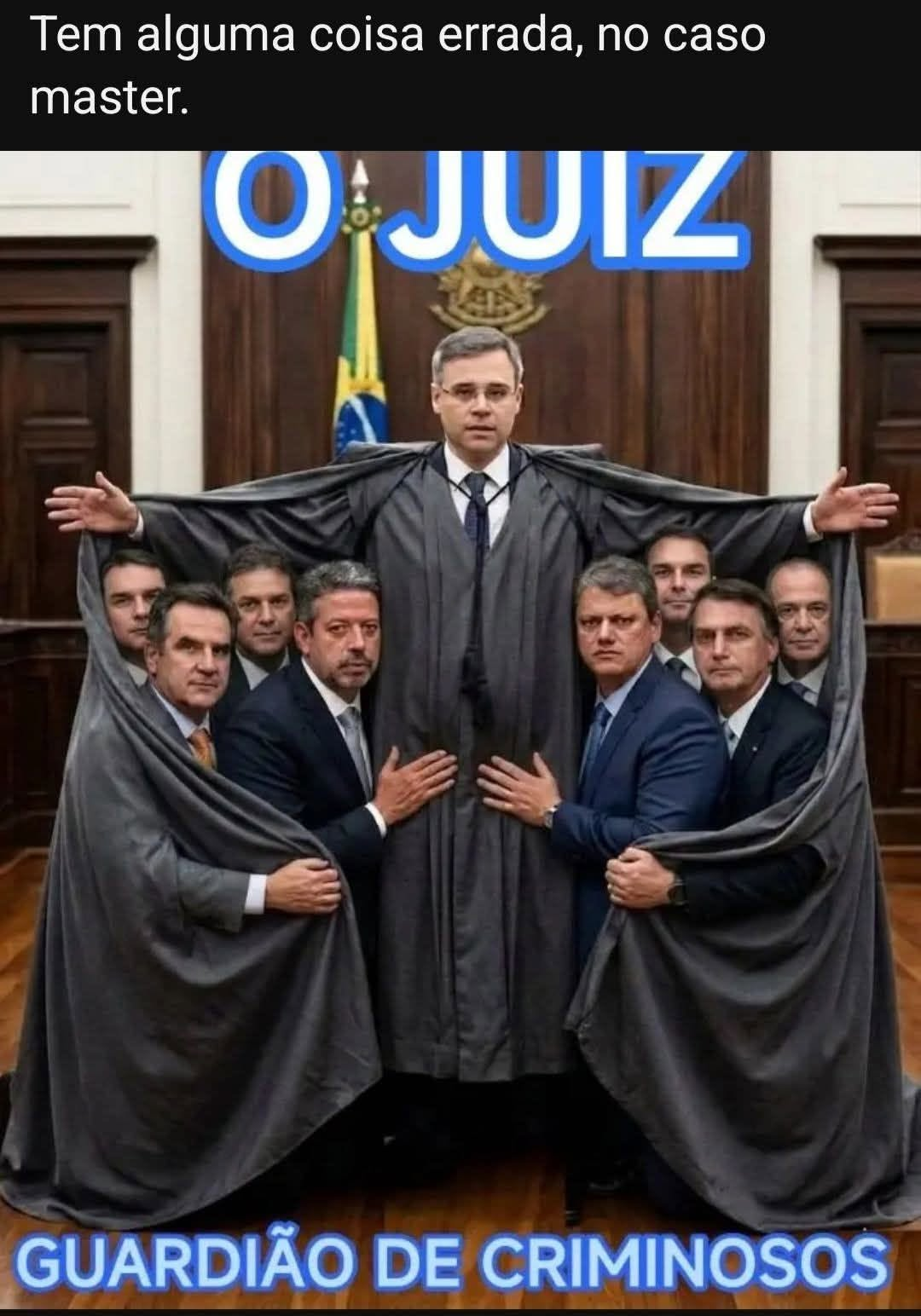 Simetria ideológica golpista e bolsonarista. Andre Mendonça e sua corja tem muito o que explicar ao povo brasileiro.
