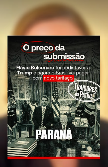 O Paraná não pode pagar a conta da família Bolsonaro.