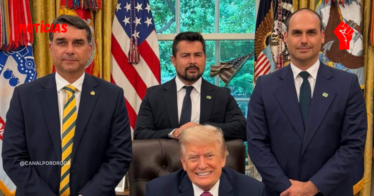 URGERNTE! Eduardo Bolsonaro volta a pedir ofensiva de Trump contra o Brasil e defende prisão de Lula em vídeo em inglês