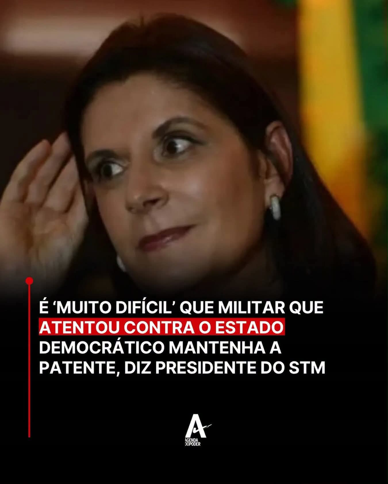 Pleno acordo e apoio.