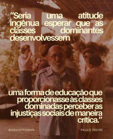 Mas há os ingênuos até hoje.