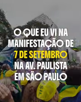 Bandeiras de Israel e dos EUA, Trump inflável, pedidos de anistia e saudosismo de Jair Bolsonaro…
