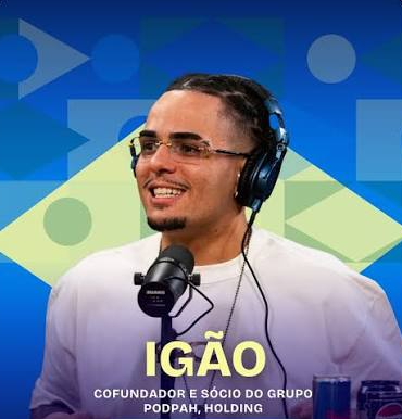 Igão, do Podpah, declara voto em Lula no 2º turno e detona família Bolsonaro